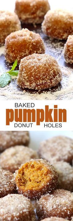 Pumpkin Donut Holes, Pumpkin Donut, Weight Watcher Desserts, Low Carb Dessert, Donut Holes, Fall Breakfast, Baked Pumpkin, Pumpkin Dessert, Donut Recipes