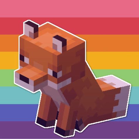 Minecraft Lgbt Minecraft Pride, Mafia Pfp, Alphabetical Order, Minecraft, Fox, Gaming, Memes, Color