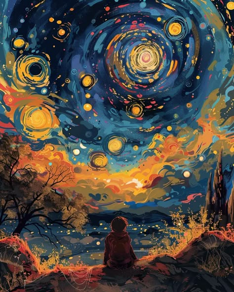 Today’s AI art of the today: Witnessing an explosion of starry wonders from the best seat in the universe. #aiart #aiartwork #digitalart #generativeart #midjourneyartwork 🌌💫🌙 Wonder Art Project, Abstract Space Painting, Universe Illustration Art, Space Themed Painting, Explosion Painting, Painting Universe, Universe Illustration, Universe Painting, Silent Sky