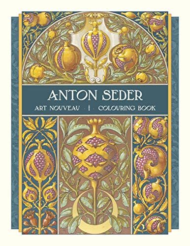 Anton Seder, Ornamental Motifs, Art Literature, Alphonse Mucha, Literature Art, Colouring Book, Filigree Design, Color Activities, Featured Art