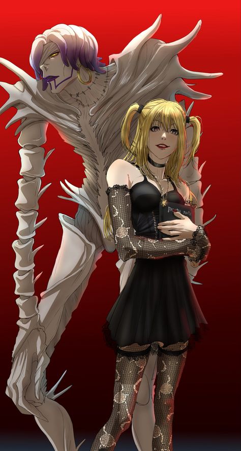 Misa And Rem, Deathnote Fanart, Misa Amane Cosplay, Miss X, Misa Amane, Desenho Tattoo, Attack On Titan Anime, Neon Genesis Evangelion, Book Series