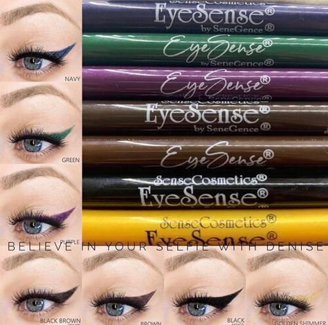 Eye Makeup For Hooded Eyes, Almond Eye Makeup, Senegence Shadowsense, Cruelty Free Makeup Brands, Eye Pencils, Makeup 2017, Bold Eye Makeup, Senegence Makeup, Beginners Eye Makeup