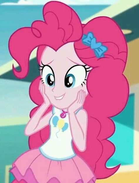 Pinkie Pie Aesthetic, Pie Aesthetic, Pinkie Pie Human, Mlp Cosplay, Wonder Woman Drawing, Back Pose, Canterlot High, Saved Images, I Love You Girl