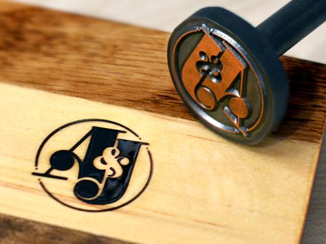 A&J Branding Iron by Aleksandra Ahn Wood Branding Iron, Woodworking Software, Wood Branding, Workshop Projects, Woodworking Garage, Woodwork Projects, Woodworking Logo, Woodworking Box, Branding Iron