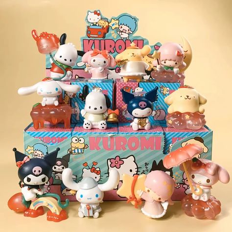 New Sanrio Blind Box Kawaii Kuromi Cinnamoroll My Melody Figures Dolls Surprise Mystery Box Decorative Toys For Kids Fans Gift - Buy Sanrio Mystery Box Sanrio Toys Blind Box Sanrio Surprise Box Product on Alibaba.com Kawaii Kuromi, Kiki Lala, Kuromi Melody, Melody Cinnamoroll, Kuromi Cinnamoroll, Toy Gifts, Kids Fans, Surprise Box, Blind Bags