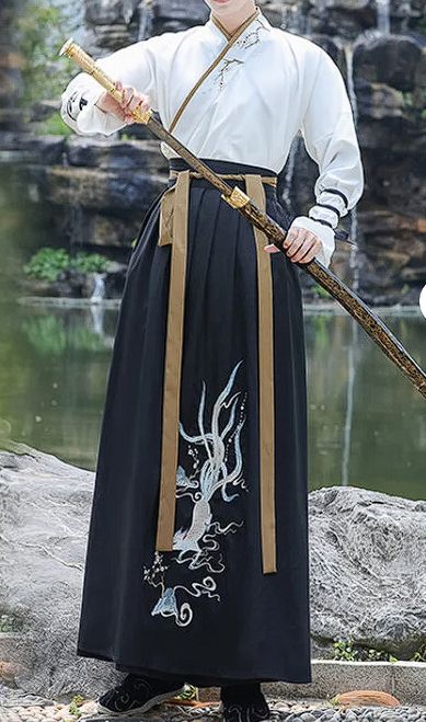 Man Hanfu Pattern Hanfu Man Hanfu Set Men's Hanfu - Etsy - Google Chrome Hanfu Accessories Male, Chinese Male Outfit, Men Hanfu, Blue Hanfu Men, Chinese Clothing Men, Modern Hanfu Men, Ancient Chinese Clothing Men, Cheongsam Men, China Traditional Clothes