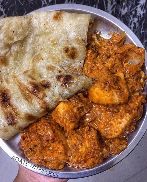 Paneer Tikka Masala, Butter Naan, Paneer Butter Masala, Butter Masala, Snapchat Video, Paneer Tikka, Tikka Masala, Snap Food, Instagram Food