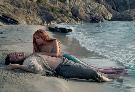 Principe Eric, Jonah Hauer King, Little Mermaid Live Action, Realistic Mermaid, Runaway Train, Rita Moreno, Javier Bardem, Mermaid Aesthetic, Prince Eric