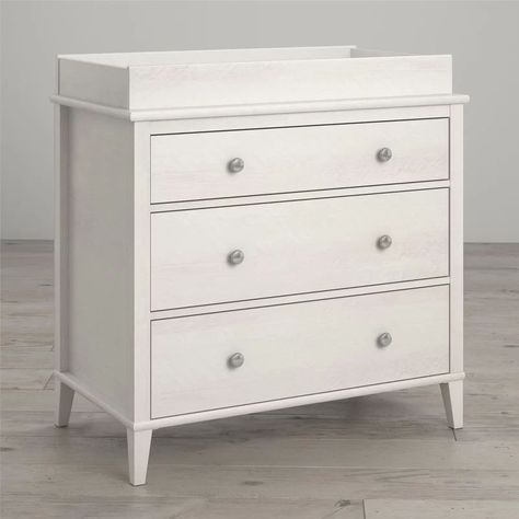 Monarch Hill Poppy Changing Table Dresser | Wayfair North America Baby Closet Ideas, Upholstered Crib, Nursery 2023, Changing Table Topper, Boys Room Design, Dresser Wood, Changing Table Dresser, Teen Furniture, Boy Room Decor