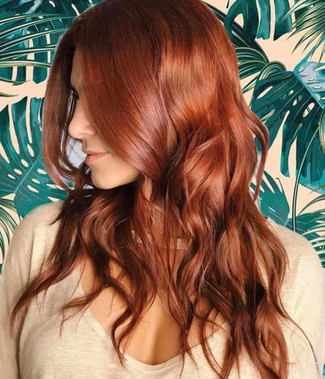 Cinnamon Gold Hair is the Latest Low-Maintenance Hair Color Trend for Spring Cinnamon Hair Color, Cinnamon Hair Colors, Cinnamon Hair, Fall Hair Color Trends, Wella Hair, Hair Color Auburn, Low Maintenance Hair, Hair Color Highlights, Auburn Hair