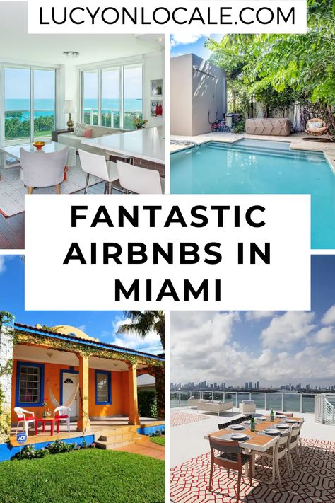 Miami Airbnb, Miami Orlando, Florida Getaway, Florida Travel Destinations, Airbnb House, Florida Travel Guide, Florida Destinations, Miami Houses, Bachelorette Trip