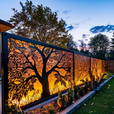 Beyond Barriers: Unveiling the Artistry of Unique and Creative Metal Fence Designs - ArtistryApex.com