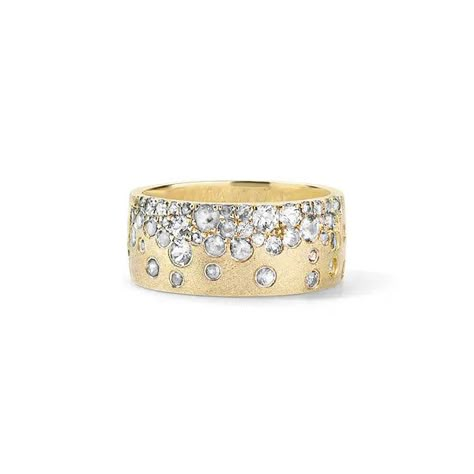 The Scattered Diamond Wide Cigar Band is perfect for those who appreciate luxury with a modern twist, this cigar band is as bold as it is beautiful, making it an ideal statement accessory for any occasion. Available in 14K Yellow Gold 8.7mm Wide Stones are white diamonds Gold Wide Band Wedding Ring, Chunky Gold Wedding Band, Thick Gold Wedding Band, Wide Band Wedding Ring, Thick Wedding Band, Wide Diamond Bands, Wide Band Diamond Rings, Wide Gold Band, Thick Wedding Bands