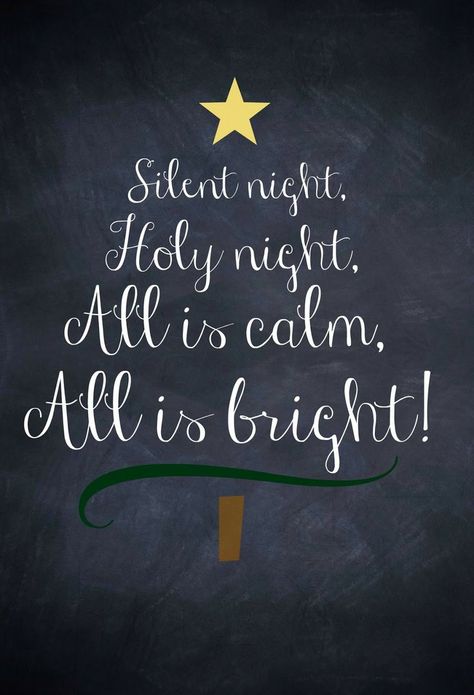 All Is Calm All Is Bright Chalkboard, Christmas Tree Printable, Christmas Arts, All Is Bright, Quotes Christmas, All Is Calm, Holiday Sprinkles, Pretty Printables, Christmas Church