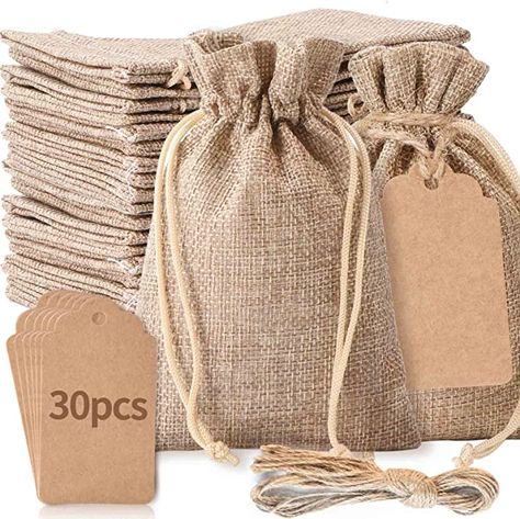 Jute Tas, Burlap Gift Bags, Small Drawstring Bag, Retail Bags, Burlap Bags, Jewelry Pouches, Bag Jewelry, Wedding Favor Bags, Sack Bag