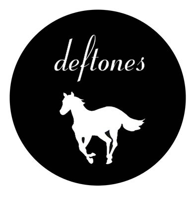 Deftones White Pony 2.25 Inch Button and Magnet available at:        http://www.buttonpalooza.com        http://www.artfire.com/ext/shop/studio/buttonpalooza        http://www.etsy.com/shop/mlegirl42        Button - $1.99  Magnet - $2.49 Round Pfp Deftones, Deftones Design, Deftones Silhouette, Deftones Sticker, Deftones Wallpapers Around The Fur, Deftones Patch, Deftones White Pony, Pin Button Design, Senior Jackets