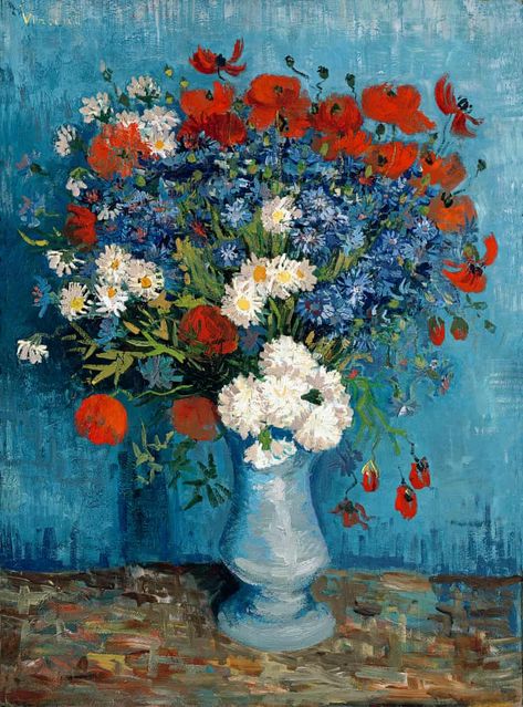 Van Gogh at the National Gallery of Victoria – in pictures | Art and design | The Guardian Oil Pastel Van Gogh, Van Gogh Flower Paintings, Van Gogh Flowers, Famous Works Of Art, Van Gogh Wallpaper, Art Study, Pencil Drawings Easy, Van Gogh Paintings, Van Gogh Art