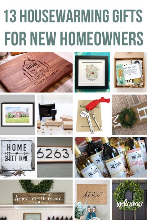 Looking for practical housewarming gifts for new homeowners? Any of these closing gifts would be great ideas! #housewarming #giftideas #gifts #homedecor House Warming Cricut Gift Ideas, Diy House Warming Gift Ideas First Home, Welcome To New Home Gift Ideas, New Home Owners Gifts, Diy Housewarming Gift Ideas Cricut, Housewarming Cricut Gifts, New Home Diy Gift, Housewarming Party Gift Ideas, Simple House Warming Gift