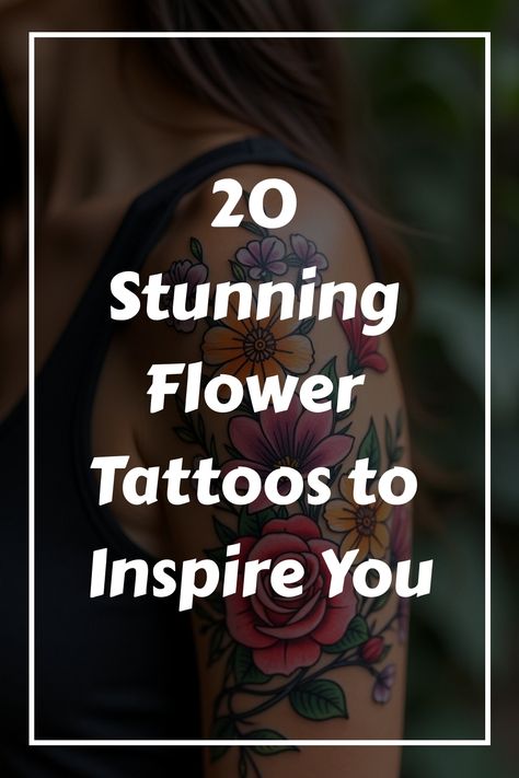 20 Stunning Flower Tattoos to Inspire You Floral And Bird Sleeve Tattoo, Flower Tatoos Woman, Flower Wrist Tattoos For Women, Meaningful Flower Tattoos, Anemone Tattoo, Bird And Flower Tattoo, Unique Wrist Tattoos, Flower Wrist Tattoos, Trash Polka Tattoo