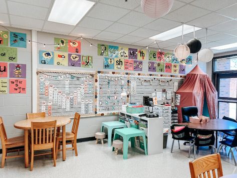 Resource Classroom Decor, 2023 Classroom Decor, 1st Grade Classroom Setup, Classroom Tour Elementary, Kindergarten Classroom Tour, 2023 Classroom, Classroom Setup Kindergarten, Classroom Decor 2023-2024, Interventionist Classroom Setup