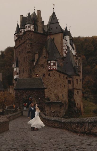 Nazarii Duvanov on Instagram: "It was beautiful autumn story of Alex & Joan. Somewhere in Germany Photo: @wolf_loves_finist" Autumn Story, Eilean Donan, Wolf Love, Beautiful Autumn, Monument Valley, Castle, Germany, Natural Landmarks, Travel