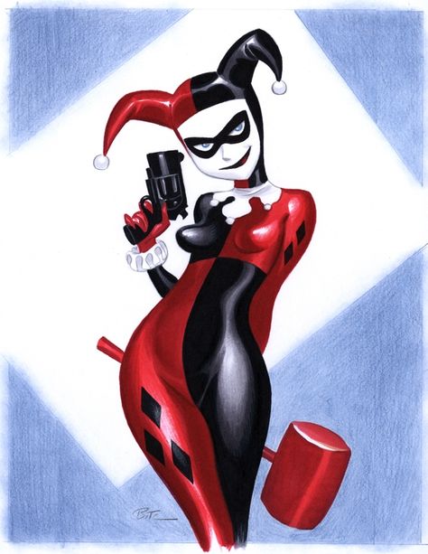 1000+ images about Bruce Timm comics art on Pinterest Joker Y Harley Quinn, Catwoman Cosplay, Harley Quinn Artwork, Bruce Timm, Batman The Animated Series, Joker And Harley Quinn, Gotham City, Batgirl, Catwoman