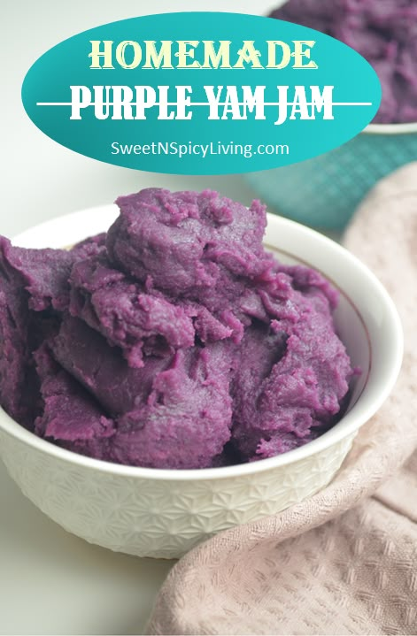 Ube Halaya Recipe, Purple Mashed Potatoes, Ube Jam, Ube Recipes, Orange Sweet Potatoes, Filipino Food Dessert, Cinnamon Honey Butter, Sweet Potato Fries Baked, Pinoy Foods