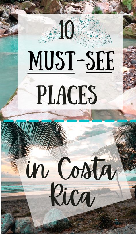 Must See In Costa Rica, Costa Rica Must See, Costa Rica Caribbean Coast, Costa Rica Bucket List, Costa Rica Map Illustration, Costa Rica Map, Costa Rico, Costa Rica Honeymoon, Costa Rica Adventures