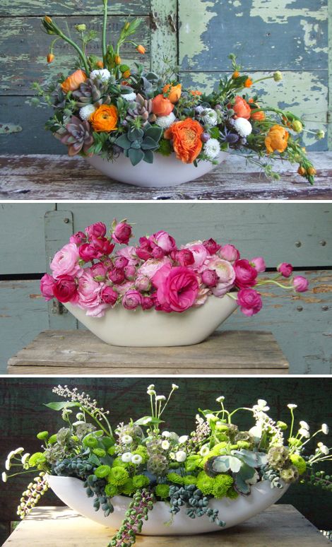 flower fab... - Oh Joy! Modern Flower Arrangements, Flower Arrangements Diy, Fresh Flowers Arrangements, Vase Arrangements, Deco Floral, Table Flowers, Arte Floral, The Low, Flower Centerpieces