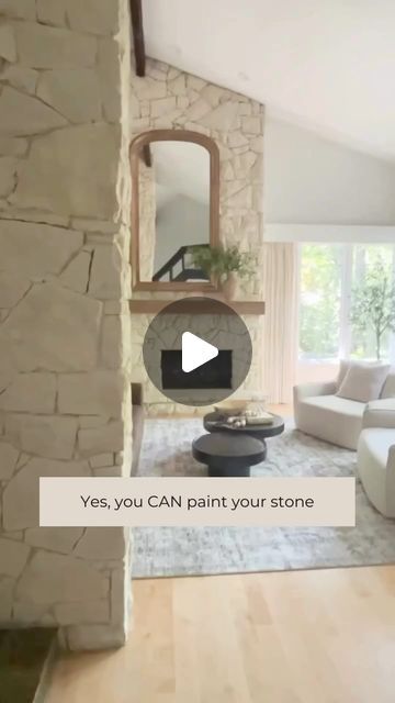 Romabio Paints on Instagram: "Yes, you can paint your stone. ✨

“If its natural color just isn’t working for your home, you are definitely NOT locked in. 

We use a @romabiopaints  product that is safe for stone and often just helps soften strong undertones, creating a natural look that works with your aesthetic. Because let’s face it, not all stone is beautiful for interiors.“
-@goldenruledesignandbuild 

Romabio offers several masonry paint options for Interior Stone:
✔️Venetian Glaze 
✔️Classico Limewash®
✔️Masonry Flat 
✔️Masonry Textured 
✔️ Lime Slurry 

As the experts on natural finishes and authentic mineral paints, we’re here to help you update your old stone . 🤍

#romabio #romabiopaints #romabiooverstone 
#paintedstone #stonefireplace #interiordesign #designbuild #remodeling #co Lime Slurry, Masonry Paint, Old Stone, Mineral Paint, Natural Look, Stone Painting, Your Aesthetic, Natural Color, Glaze