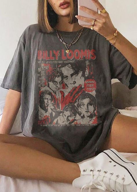 Retro Scream Billy Loomis, 13th Of friday, Horror Movie Killers, Horror Characters shirt, Vintage horror movie tee, 90s horror movie, sream Check more at https://jerryclothing.com/product/retro-scream-billy-loomis-13th-of-friday-horror-movie-killers-horror-characters-shirt-vintage-horror-movie-tee-90s-horror-movie-sream/ Scream Billy Loomis, 90s Horror Movies, Horror Movie Killers, 90s Horror, Movie Killers, All American Rejects, Billy Loomis, Horror Characters, Vintage Horror