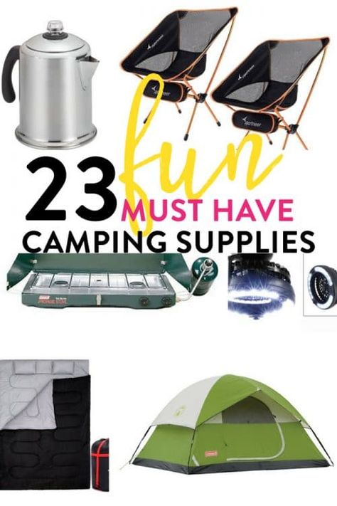 Camping Supplies Storage, Camping Supply List, Camping Bedarf, Camping Diy, Camping Must Haves, Camping List, Camping Organization, Diy Camping, Camping Checklist