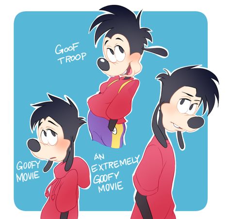 Max Through the Years | by なちゅのり @ Pixiv.net // #disney; goof troop; a goofy movie Max Goofy, Mouse Village, Max Goof, Goofy Pics, Drawing Disney, Goof Troop, Goofy Disney, Disney Wallpapers, Disney Duck