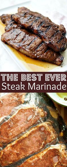 Steak Marinade For Grilling, Easy Steak Marinade Recipes, Best Steak Marinade, Steak Marinade Easy, Balsamic Steak, Steak Marinade Recipes, The Best Steak, Meat Marinade, Grilled Steak Recipes