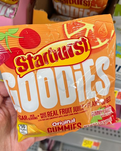 Starburst Goodies Gummies! Spotted at Walmart. Plant-based and only 4g of sugar. Have you tried these? Comment below 👇 . . #gummies #candy #newfood #funfood #foodiefun #snackattack #starburst #walmartfinds @starburst Gummies Candy, Store Bought Snack, Walmart Finds, Quick Easy Snacks, Easy Snack Recipes, Snack Attack, April 22, Have You Tried, Holiday Treats