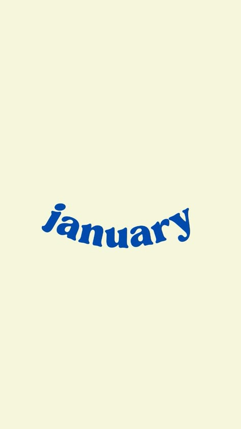 Calander January 2025, January 2025 Wallpaper Iphone, January Blue Aesthetic, January Spotify Playlist Covers, January Stickers Planner, January Word Art, Dry January Aesthetic, January Spotify Cover, January Playlist Cover