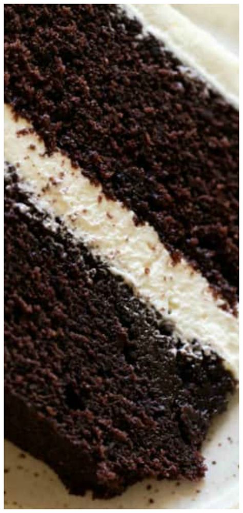 Chocolate Layer Cake Recipe, Kahlua Cake, Guinness Chocolate, Devils Food Cake Mix Recipe, Devils Food Cake, Smooth Cake, Rich Chocolate Cake, Chocolate Layer Cake, Peanut Butter Filling