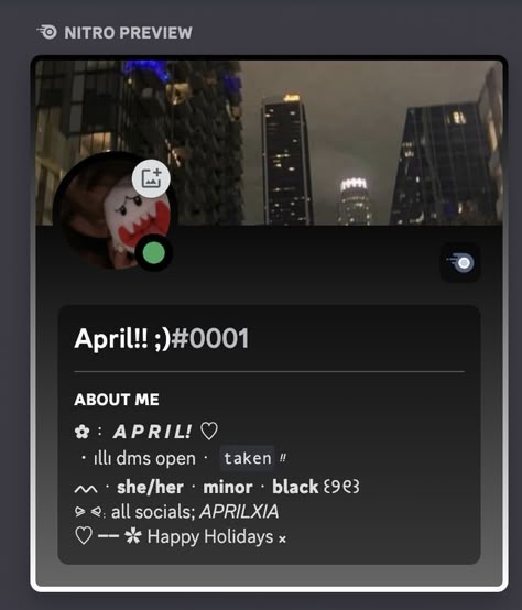 Discord Name Ideas, Discord Nitro Profile, Discord Bio Ideas, Discord About Me, Dc Profile, Discord Bio, Profile Discord, Discord Pfp Ideas, Discord Profile Ideas