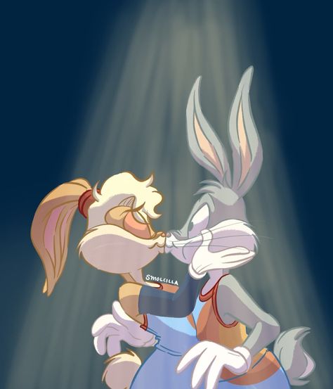 Priscilla (๑•̀ㅂ•́)و✧ on Instagram: “New legacy didn't give us a kiss, so I had to draw it myself 🤣 ⠀⠀⠀⠀⠀⠀⠀⠀⠀⠀⠀⠀⠀⠀⠀⠀⠀⠀⠀⠀⠀⠀⠀⠀⠀⠀⠀⠀⠀ But in all seriousness, here's a piece I made…” Lola Bunny And Bugs Bunny Wallpaper, Bugs Bunny X Lola, Bugs Bunny And Lola Wallpaper, Bugs Bunny Fanart, Lola Bunny Fanart, Cartoon Character Couples, Lola Bunny And Bugs Bunny, Couple Cartoon Drawings, Lola And Bugs Bunny