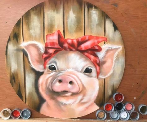 Pin by Ashley Justice on painting in 2022 | Farm animal paintings, Animal canvas paintings, Animal paintings Drawing Templets, Farm Animal Paintings, Farm Animal Painting, Animal Canvas Paintings, Pig Painting, Rabbit Pictures, Whimsical Art Paintings, Barn Animals, Boho Art Drawings