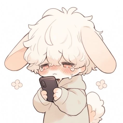 Anime Bunny Boy Art, Rabbit Anime Character, Cute Boy Pfp Drawing, Anime Bunny Boys, Anime Pfp Boy Cute, Male Bunny Oc, Soft Male Oc, Cute Anime Boy Pfp Soft, Anime Bunny Oc