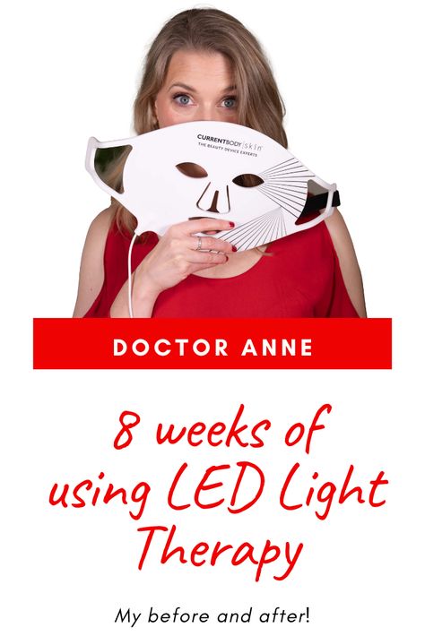 Before and after results of 8 weeks using the Currentbody Skin LED mask Current Body Led Mask, Best Led Face Mask, Led Light Face Therapy, Currentbody Led Mask, Led Face Mask Before And After, Led Mask Therapy, Light Therapy For Skin, Led Light Facial, Ageing Skincare