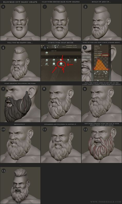 The Monthly CHARACTER ART Challenge | July 2015 - Page 5 - Polycount Forum: Character Art Challenge, Beard Sculpting, Zbrush Anatomy, Zbrush Hair, Zbrush Models, Zbrush Character, Sculpting Tutorials, Zbrush Tutorial, 3d Modeling Tutorial