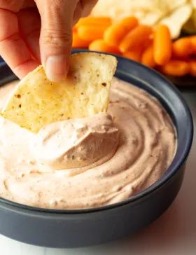 Gluten Free Recipe Archives - A Spicy Perspective Chip Dips For Parties, Sour Cream Alternative, Comfort Food Healthy, Dip For Tortilla Chips, Taco Dip Recipe, Tortilla Chip, Sour Cream Dip, Delicious Dips Recipes, Cream Dip