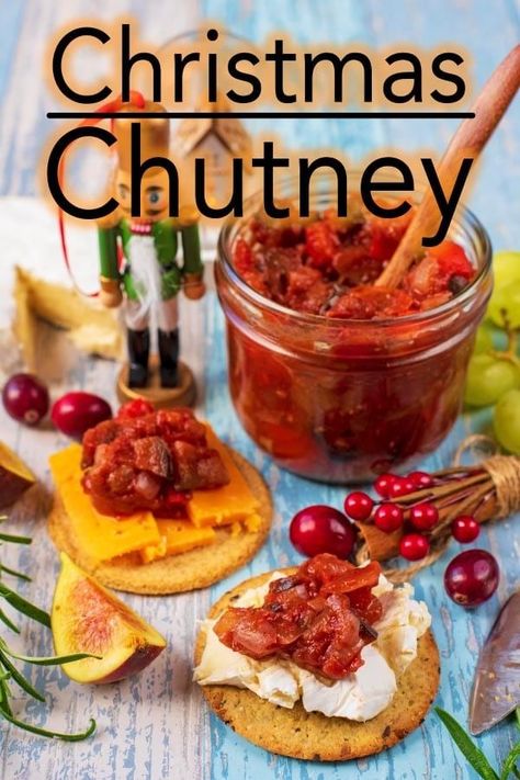 We have combined some of our favourite festive flavours in to this lower sugar Christmas Chutney, along with some hidden vegetables so you can feel a little bit better about eating it alongside that cheeseboard this Christmas.  #christmas #chutney #xmas #christmaschutney #tomatochutney #vegetarian via @hhhdannii Christmas Chutney, Crispy Oven Fried Chicken, Baked Goat Cheese, Hidden Vegetables, Oven Fried Chicken, Easy Meal Ideas, Tomato Chutney, Chutney Recipes, Fries In The Oven