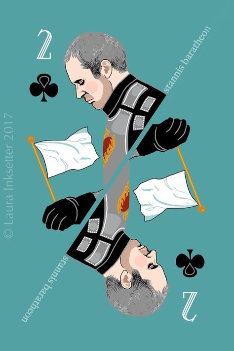 Stannis Baratheon, Valar Dohaeris, Hbo Game Of Thrones, Playing Card Games, Cersei Lannister, Games Of Thrones, Game Of Thrones Art, Valar Morghulis, Card Deck