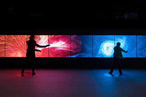 Interactive Installations, Interactive Art Installation, Music Museum, Interactive Walls, Interactive Installation, Interactive Art, Science Museum, Shopping Centre, Art Event