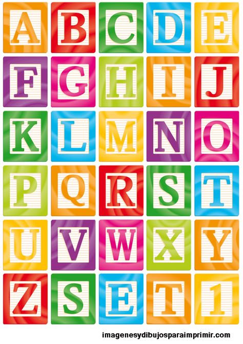 Abecedario De Letras Para Imprimir Wooden Baby Blocks, Alphabet For Toddlers, Different Alphabets, Alphabet Wall Art, Alphabet Blocks, Toy Story Birthday Party, Alphabet Book, Toy Story Birthday, Toy Story Party