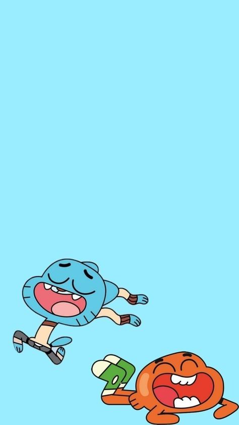 Gambull And Darwin Wallpaper, Gumball Image, Gumball Party, Amazing Gumball, Vaporwave Wallpaper, Cute Lockscreens, Disney Characters Videos, Spongebob Funny, Animated Wallpapers For Mobile