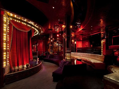 A Fever You Can't Sweat Out Aesthetic, Burlesque Aesthetic Room, Infernal Divine, Burlesque Bar, Karaoke Stage, Roosevelt Hotel, Nightclub Design, Jazz Bar, Musical Theater